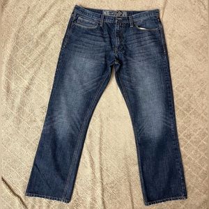 Op Slim Straight Denim Jeans 38X32 inseam